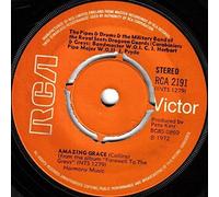 MILITARY BAND OF THE ROYAL SCOTS DRAGOON GUARDS - AMAZING GRACE 7 INCH (7" VINYL 45) UK RCA 1972