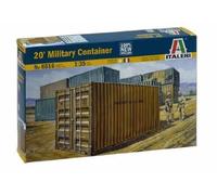 Military Contenedor 20" Plástico Kit 1 :3 5 Modelo Italeri
