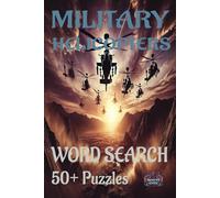 Military Helicopters Word Search Puzzle Book: Relaxing Copter Puzzles for Adults: Copter, Flight & Rescue word searches. 6x9 inches, 110 pages, 50+ puzzles. Best gift for vacations & holidays.