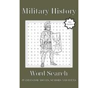 Military History Word Search: Word Searches with Easy to Read Print about Military History, Historical Figures and Battles | 6x9 inches, 110 Pages, 55 ... Veterans, Military Enthusiasts, & More