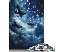 Military Planes in Flight Puzzle Imposible,desafío for Adults Entretenimiento Creativo 1000 Piezas Obra De Arte De Juego De para Adultos Y Niños A Partir De 12 Años 1000pcs (40x28cm)