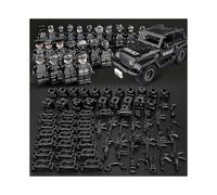 Military Series Assembled Villain 36 Minifigures And Jeep