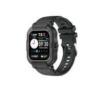 Military smartwatch for men, robust, large amplification and double dial, Bluetooth with built-in microphone, voice assistant