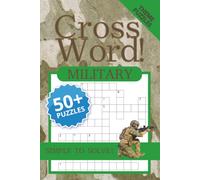 Military Themed Crossword Puzzle Book: Military Themed Crossword Puzzles with Easy to Read Print about Military, Service Personnel, Veterans and more ... Gifts for Vacations, Holidays and Relaxation