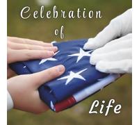 Military Tribute Funeral Guest Book - Celebration of Life Condolence Registry: Folded American Flag Cover - Remembrance Keepsake for Veterans, Funerals & Memorial Services