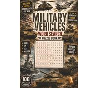 Military Vehicle Word Search Puzzle Book: A Word Search Puzzle Book for military vehicles