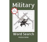 Military Word Search Puzzle Book: Military Word Searches with Easy to Read Print about Military, Military History, Armed Forces and More | 6x9 inches, ... | Gifts for Holidays, Vacation and Free Time