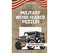 Military Word Search Puzzle Book: Test Your Tactical Skills