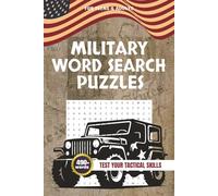 Military Word Search Puzzle Book: Test Your Tactical Skills