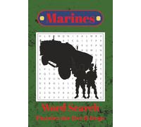 Military Word Search Puzzle Book: Word Searches With Easy To Read Print About Marines, Devil Dogs, Service Members and More | 6.9 Inches, 120 pages | ... gifts, Perfect for deployment care packages