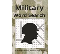Military Word Search Puzzle Book: Word Searches with Easy to Read Print about The Military, Veterans, Servicemen and more | 6 x 9 inches, 110 pages | ... Road Trips, Airplane Rides and Free Time