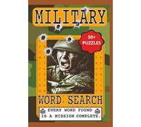 Military Word search puzzle book: Word searches with easy to read print bout Military, Army, Air Force and Navy and more. | 6×9 inches, 10 pages | 50+ ... idea for Holidays, Vacations and Free time