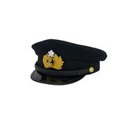 militaryharbor Gorra japonesa IJN azul marino de la Segunda Guerra Mundial, azul, 59