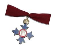 Militarys - Broche de medallas de cruces militares, coleccionista de recuerdos, réplicas de la orden británica de caballería de la orden británica de caballería, One Size, como se describe