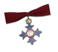 Militarys - Broche de medallas de la Orden de los británicos ECMS Militarys Medallas réplicas Militares Cruces de la Orden Británica de Caballería, One Size, como se describe