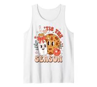 Milk and Cookies Christmas Season Camiseta sin Mangas