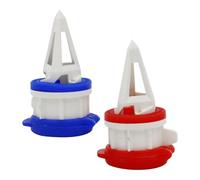 Milk Bottle Pourer 2 Pack, Leak-Proof Spouts And Lids, ABS Easy Pour Caps For Dairy Shop Or Home Use, Fits Paper Cartons, Durable Convenient Kitchen Accessory, 3x6cm