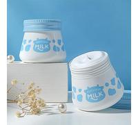Milk Brightening Cream - Milk Skin Cream Face Moisturizing Hydrating Brightening Nourishing Cream, 55g Soothing Brighten & Plump Skin for All Skin Types (2pcs)