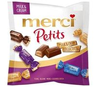 Milk & Cream 125g- Assortiment de Chocolats Fins - Confiserie Allemande Haut de Gamme- Super Idée de cadeau - Compatible avec Merci Petits - 125g