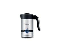 SEVERIN Espumador de leche para espumar en frío y en caliente además de calentar leche, indicado para espumar aprox. 100 ml o calendar aprox. 200 ml de leche. 450 W, acero inoxidable SM 3584