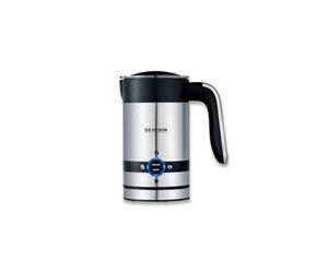 Milk Frother 200ml, Silver-Black
