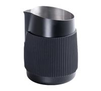 Milk Frother Cup, Milk Frothing Pitcher, 420ml Cappuccino Frother Cup Steaming Jar, Milk Steamer Cup, Milk Frothing Jug Stainless Steel, Coffee Frother Cup For Espresso, Cappuccino Or Hot Chocolate