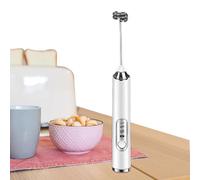 Milk Frother - Maker eléctrico de espuma de leche | Mezclador de bebidas de mano recargable con separador de huevos | Electric USB Egg Beater | Batidora de café multifuncional para lattes, cappuccinos