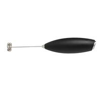 Milk Frother - Máquina de espuma de mano de acero inoxidable, batidora de bebidas operadas por batería, potente batidor de huevo para café, capuchino, latte, chocolate caliente, 2 en 1