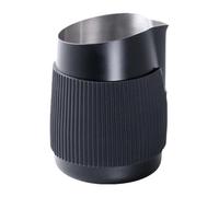 Milk Frothing Pitcher, Cappuccino Frother Cup, Steaming Jar for Milk, Stainless Steel Frothing Jug, Espresso Milk Jug, Hot Chocolate Frothing Cup, Frothing Pitcher