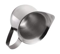 milk frothing pitcher, Jarra de espuma de café y leche, taza de acero inoxidable for café expreso, jarras medidoras de onzas con boquilla de vertido, utensilios de café,for coffee machines(150ml 5oz)