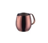 milk frothing pitcher, Jarra espumadora de leche 10 oz/300 ml, boquilla precisa para latte art, accesorios de café,for coffee machines(300ml-rosegold)