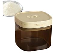 Milk Powder Dispenser - Portable Airtight Formula Holder with Leveler | Large Capacity Storage Tank with Seal for Formula, Flour, Pasta and Cereal