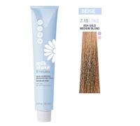 Milk shake, 9 minutes, permanent hair dye, 7.13 biondo cenere dorato,