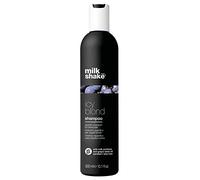 milk_shake | Icy Blond Shampoo 300 ml, Acondicionador específico anti-amarilleo para cabellos rubios o decolorados, con pigmento negro, Made in Italy