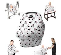 Milk Snob Funda original 5 en 1 de Disney, Minnie Mouse, privacidad adicional para la lactancia, asiento de coche de bebé, carriola, silla alta, carrito de compras, toldo para tumbona, esencial para