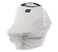 Milk Snob Funda original 5 en 1: privacidad añadida para la lactancia, asiento de coche de bebé, portabebés, cochecito, silla alta, carrito de la compra, toldo para tumbona (espiga)