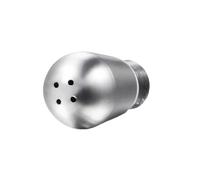 milk steamer wand, Boquilla reutilizable de acero inoxidable for cafetera con 3 orificios y 4 cabezales de vapor, compatible con accesorios Breville Serie 8,for easy diy(4 hole Steam Head)