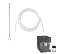 Milk Tube - Fully Automatic Coffee Machine Milk Hose and Cleaning Brush Set, Milking Replacement Parts for Hotel, School, Restaurant, Apartment, Cafe, Easy Installation