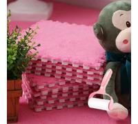 Milk Velvet Patchwork Rugs,30 * 30 * 1.2 cmWashable Square Foam Floor Mat,Home Playroom Climbing Area Rugs,Plush Interlocking Foam Mats,Puzzle Floor Tiles,for Bedroom Living Rooms