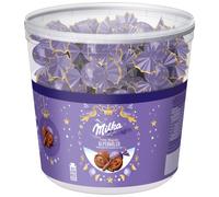 Milka Bolas Finas De Leche Alpina 100 Chocolates Envueltos Individualmente 900g