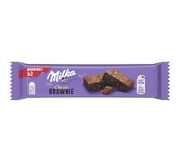 Milka Choco Brownie, Bizcocho Chocolate con Leche y Trozos, 50g