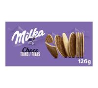 Milka Choco Finas Galletas con Chocolate con Leche, 126g