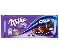 Milka - Chocolate con Galletas Oreo 100 gr - Pack de 5 (Total 500 grams)