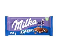 Milka - Chocolate con Galletas Oreo 100 gr - Pack de 5 (Total 500 grams)