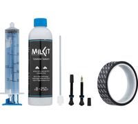 MILKIT Kit Tubeless Milkit Kit Conversión Tubeless (45-21) Gris