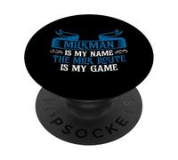 Milkman es mi Nombre La Ruta de la Leche es mi Juego PopSockets PopGrip Adhesivo