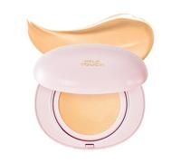 milktouch Base de cojín, piel impecable 24H, brillo radiante, sin oxidación, larga duración, no se arruga, 60% hidratante para el cuidado de la piel, base coreana (miel de 24 W)