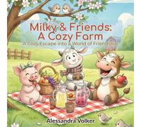 Milky and Friends: A Bold and Cozy Farm Coloring Book for Relaxation and Stress Relief (Milky & Friends Cozy Life)