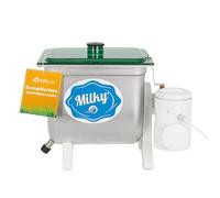 Milky Mantequera FJ10 - Mantequilla eléctrica de alta calidad - Centrifugador de mantequilla para nata - Mantequilla eléctrica con niveles de velocidad ajustables