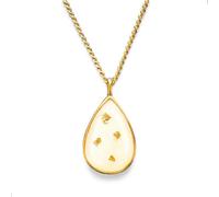 Milky Treasures Kit de fabricación de joyas de leche materna para collar de oro, colgante de plata de ley 925 chapado en oro, recuerdo de lactancia, regalos para nueva mamá, lactancia, día de la madre